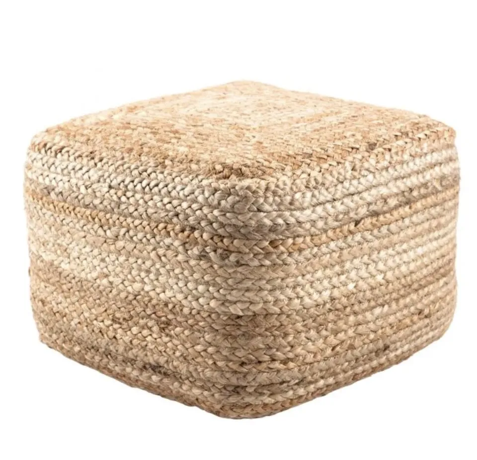 Saba Jute Pouf