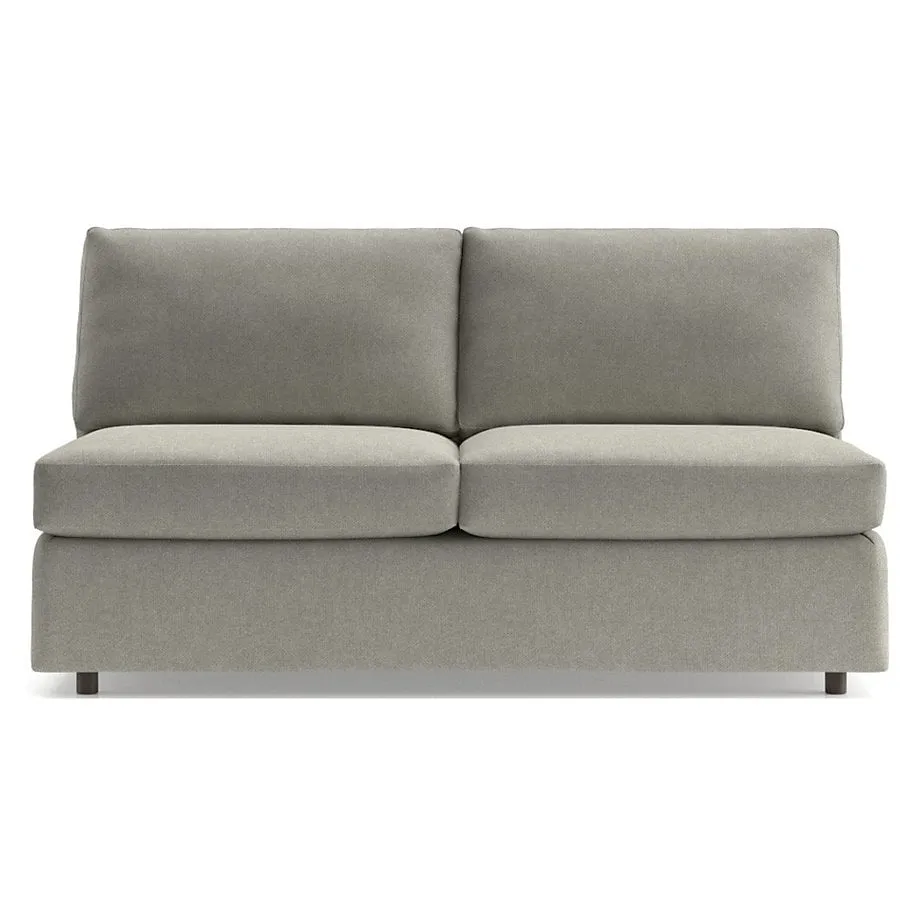 Barrett II Armless Loveseat Sectional Piece