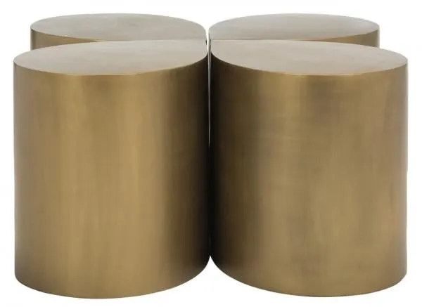 Tilly Coffee Table - Antique Brass