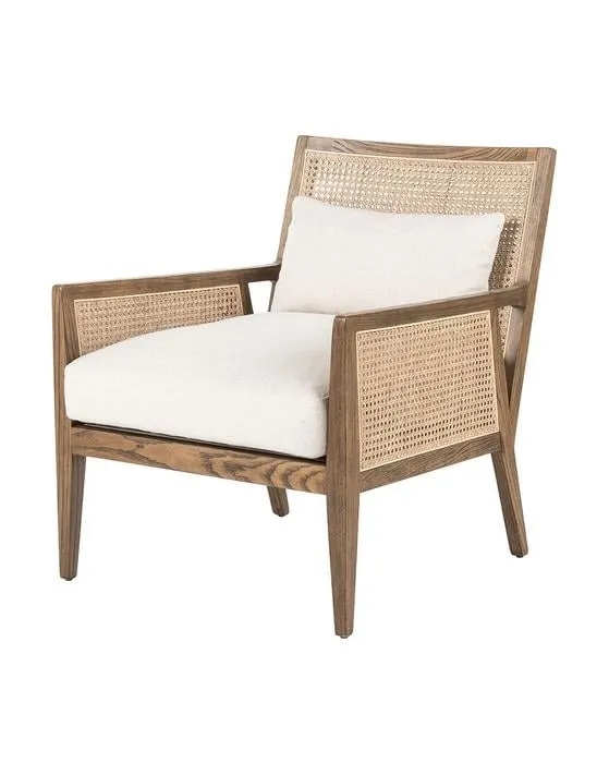 Landon Lounge Chair, Toasted Parawood