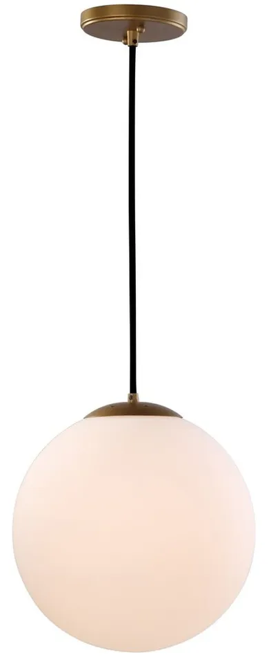 Nelda 11.5 Inch Pendant - Brass