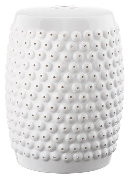 Stella Nail Head Stool - White
- Safavieh