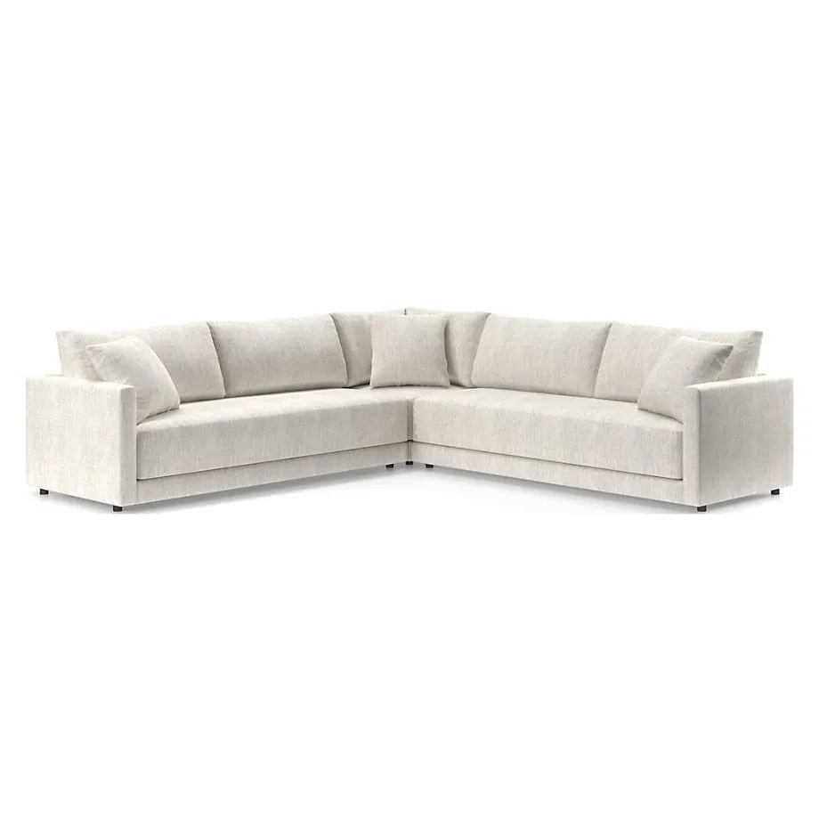 Gather 3-Piece L-Shaped Bench Sectional Sofa