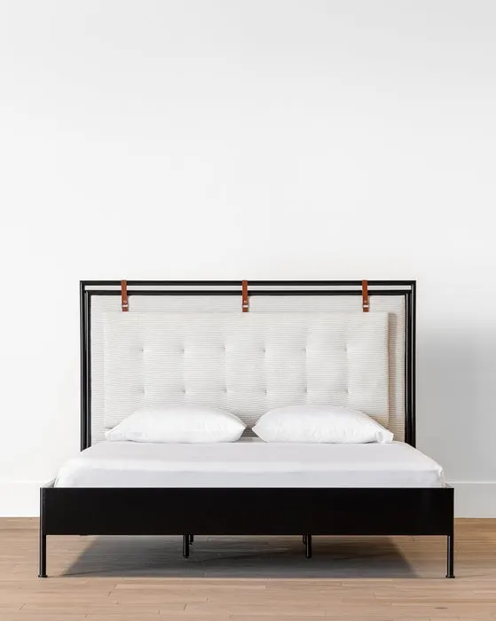 Sutherland Bed, Striped, King