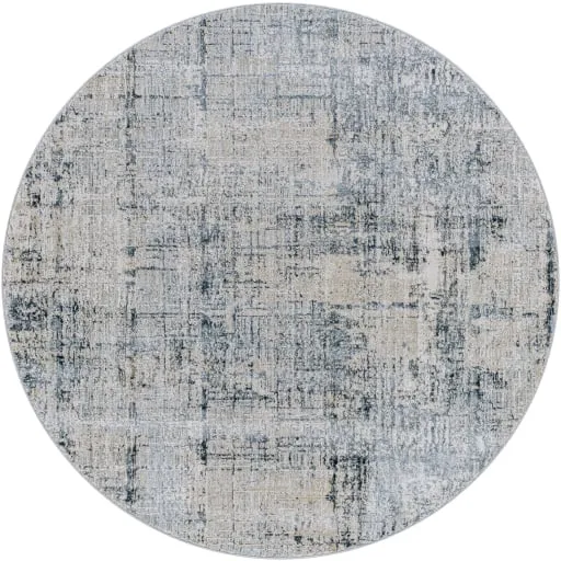 Brunswick Gray Indoor 7'10" x 7'10" Machine Woven Rug