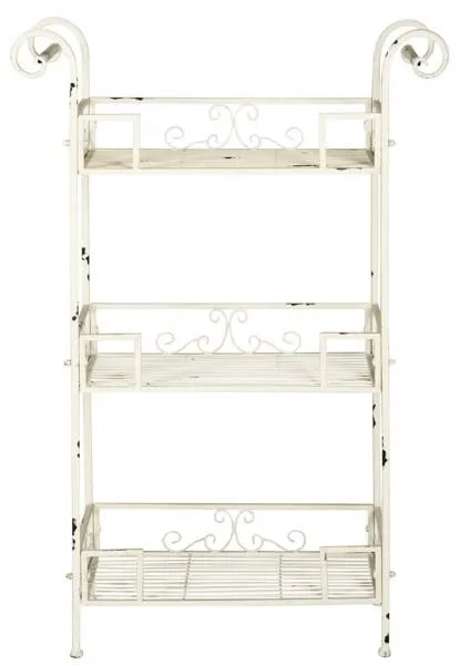 Noreen 3 Tier Shelf - Antique White