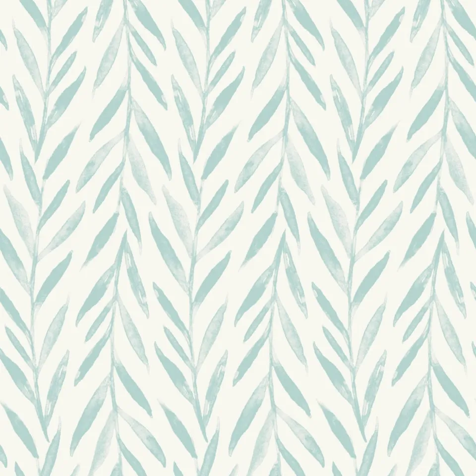 Willow Peel and Stick Wallpaper - Mariner Blue