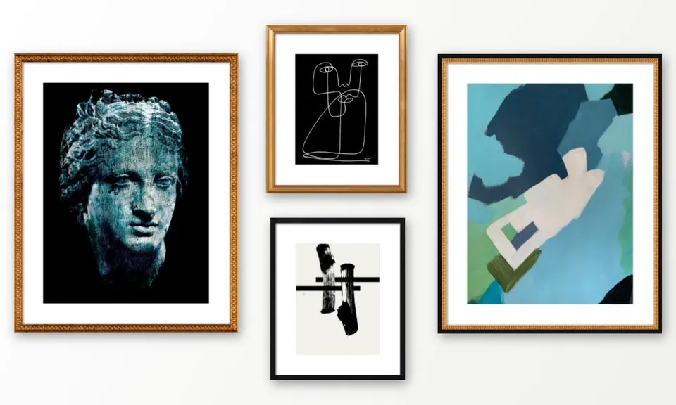Abstract by Shelley Steer for Artfully Walls