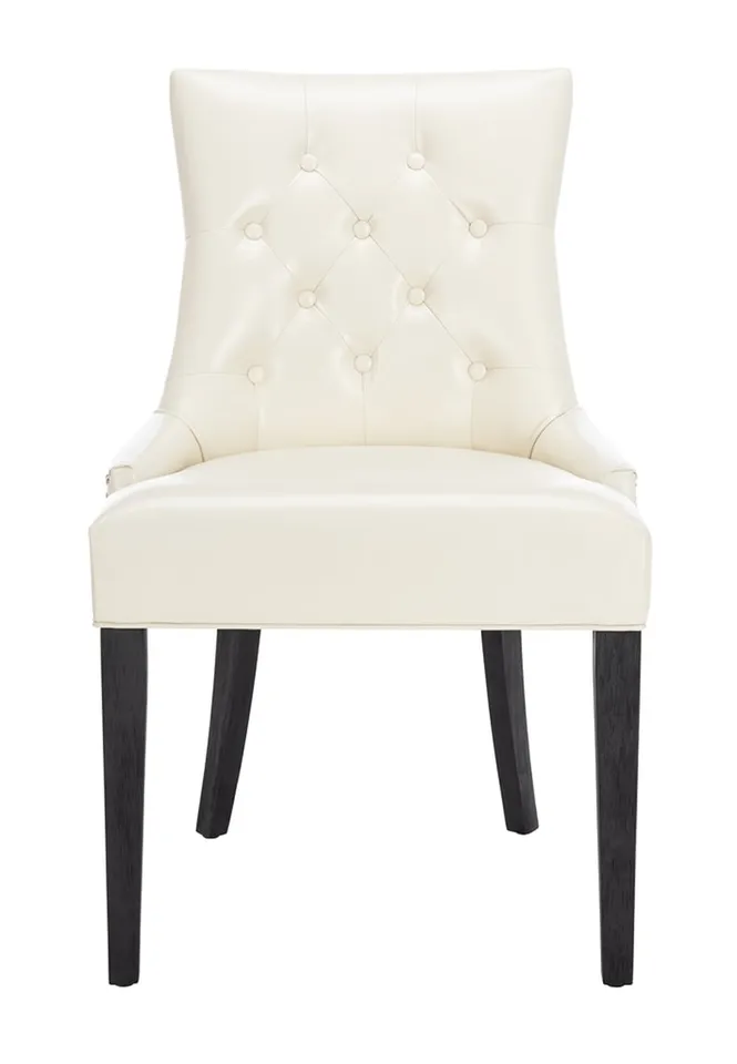 Abby Dining Chair, Set Of 2 - Flat Cream