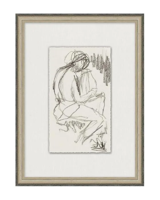Figure Sketch, Framed Art