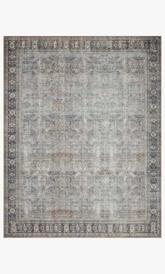 WYNTER WYN-07 Grey / Charcoal 7'-6" x 9'-6"