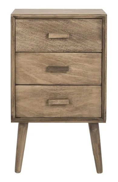 Pomona 3 Drawer Chest - Chocolate
