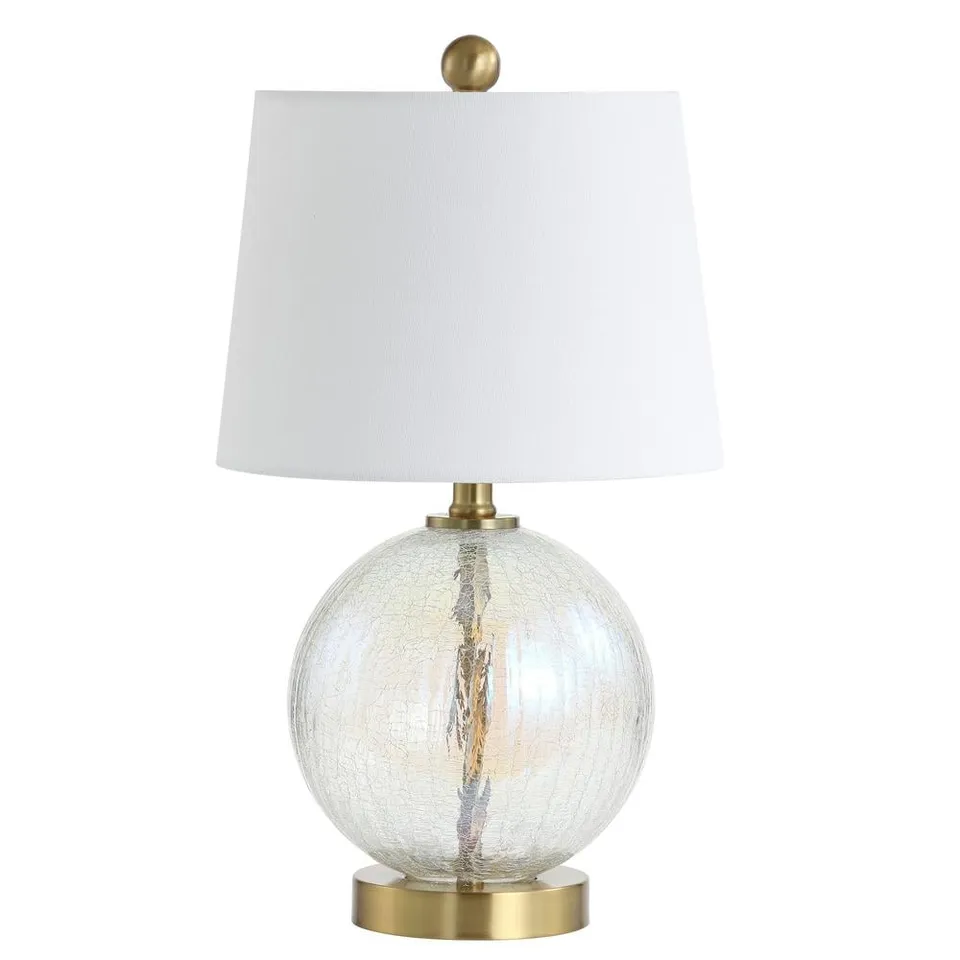 Lovell 23" Table Lamp - Clear/Gold