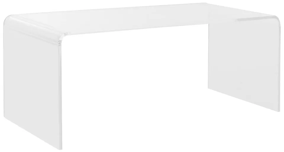 Atka Acrylic Coffee Table - Clear