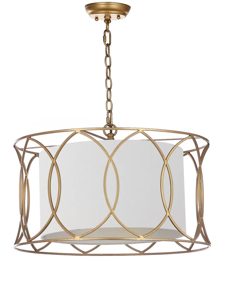 Silas 21.5-Inch Diameter Adjustable Pendant Light - Gold