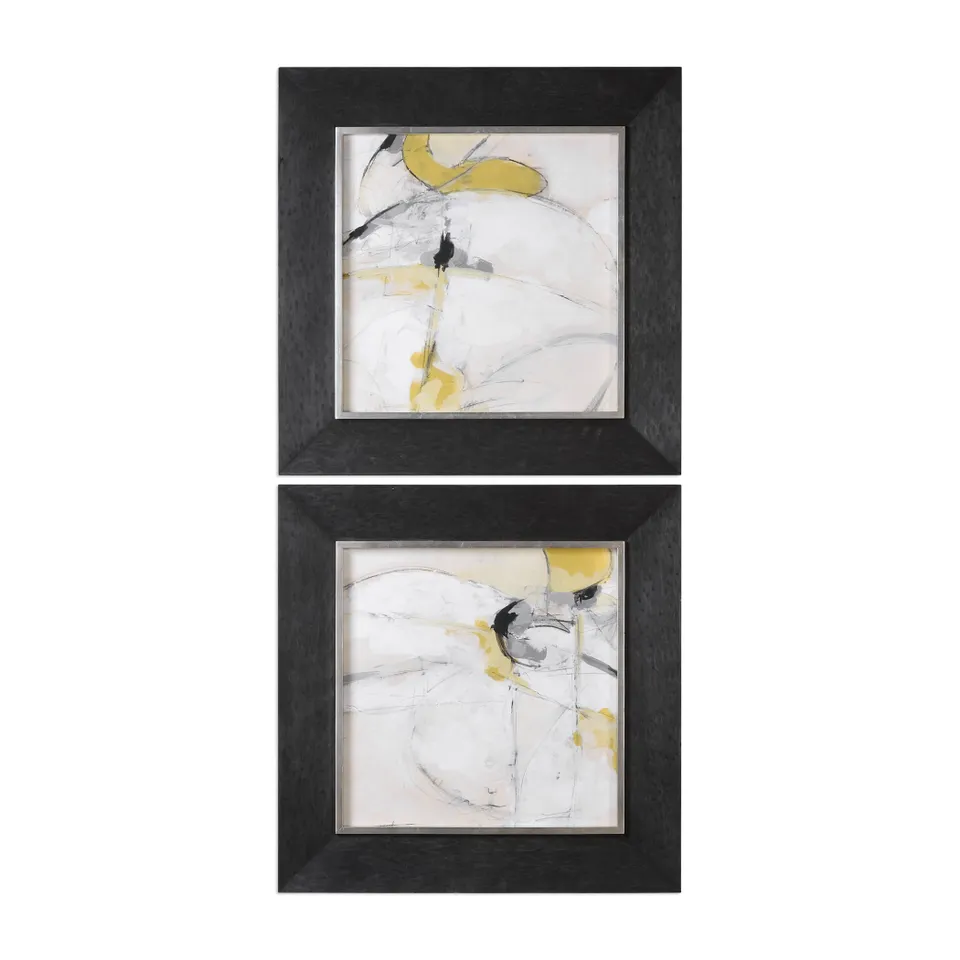 Trajectory, S/2 - 29 W X 29 H (in) - Black Frame