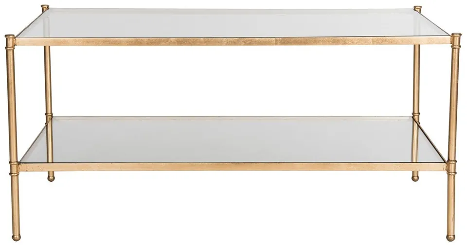 Aslan Coffee Table - Antique Gold