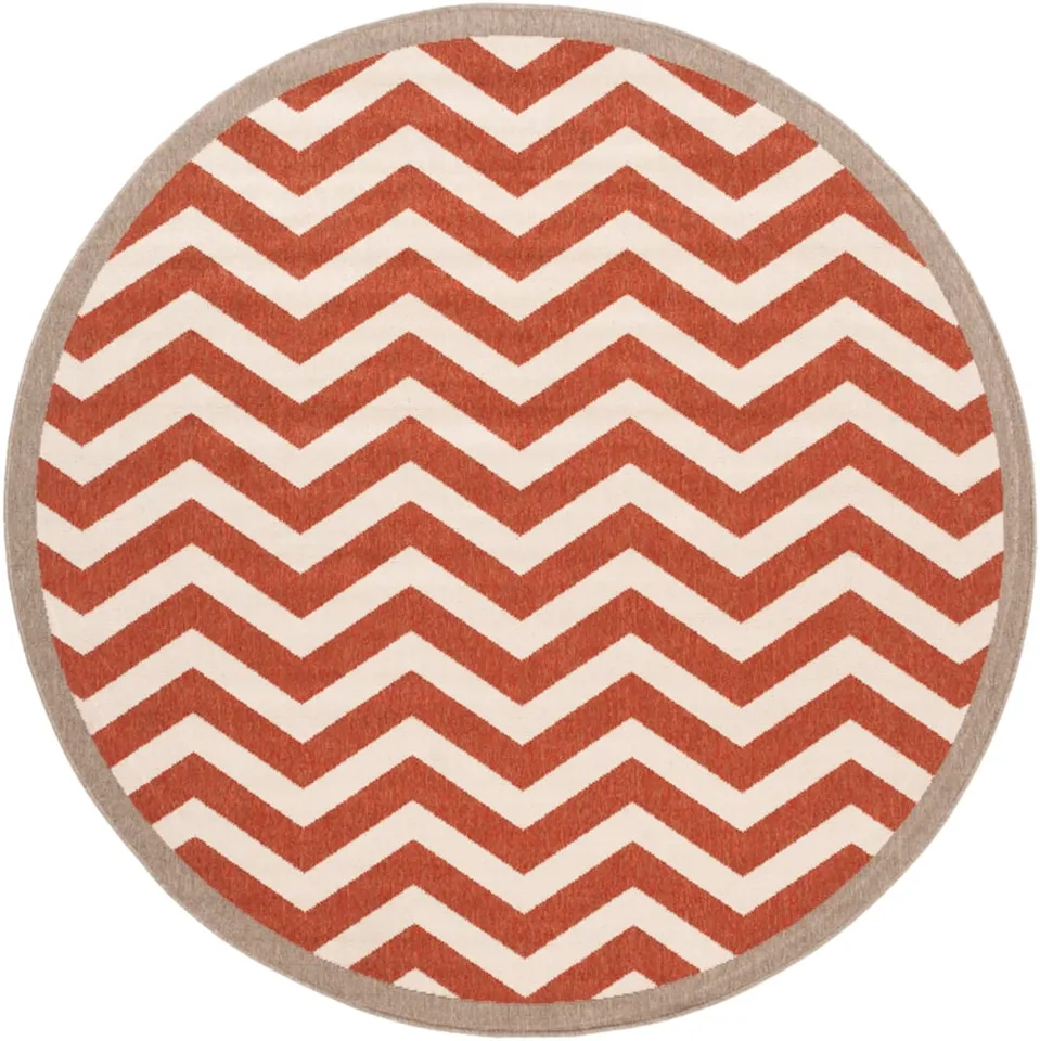 Alfresco 7'3" Round Area Rug