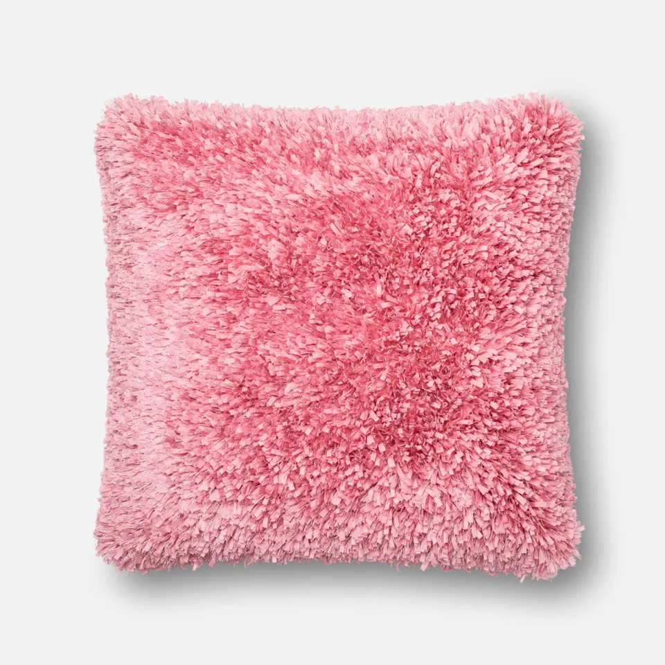 PILLOWS - PINK - 22" X 22" Cover w/Down
