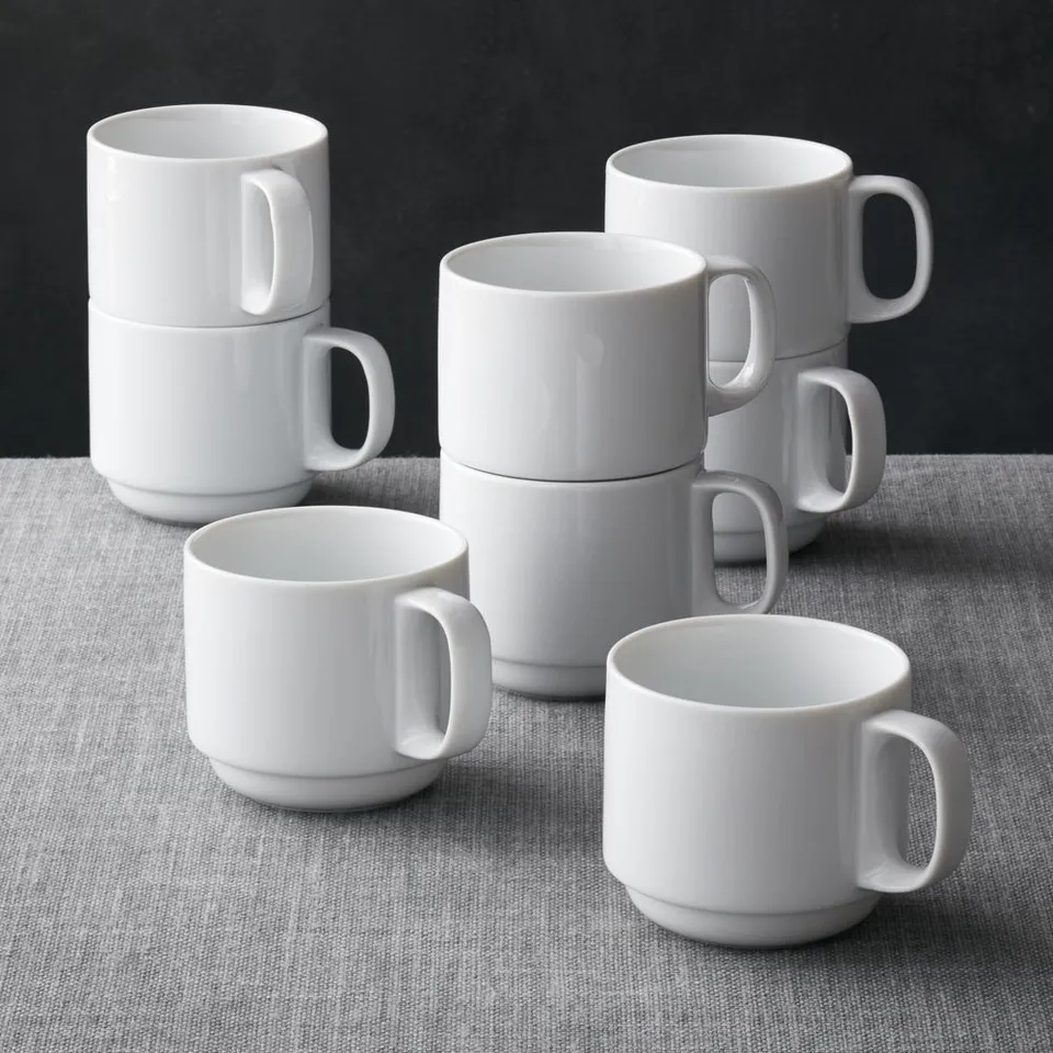 Logan 12-oz. Stacking Mugs, Set of 8