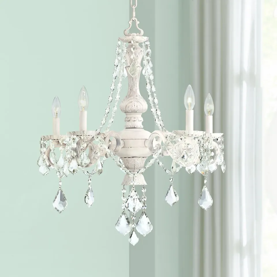 Kathy Ireland Chateau de Conde 26" Wide Traditional 5-Light Chandelier