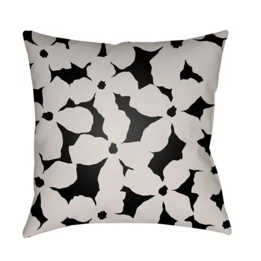 Moody Floral MF-003 22"L x 22"W Pillow Cover