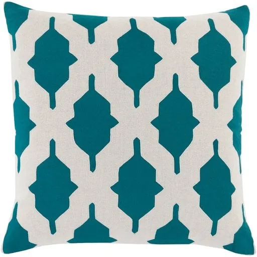 Salma SA-007 20"L x 20"W Pillow Cover