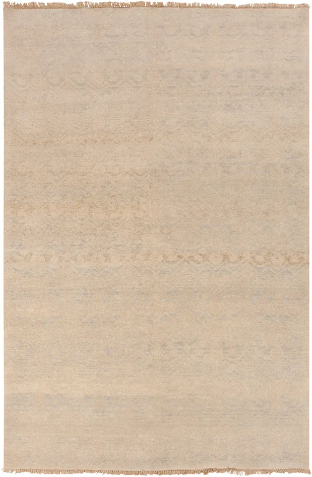 Cheshire Beige Indoor 5'6" x 8'6" Handmade Rug