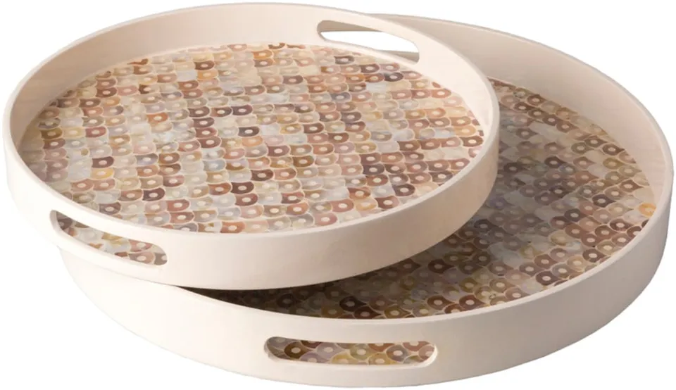 Arabela 18.1 x 18.1 x 2 Tray Set