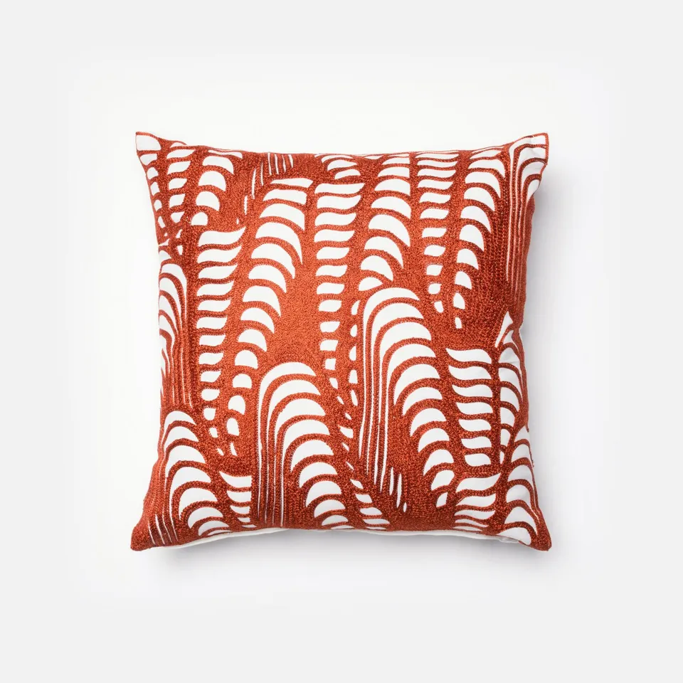 PILLOWS - RUST - 18" X 18" Cover Only