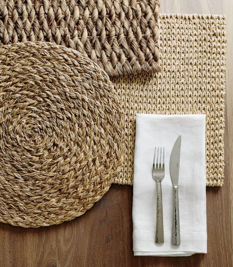 Lanai Rectangular Natural Woven Placemat