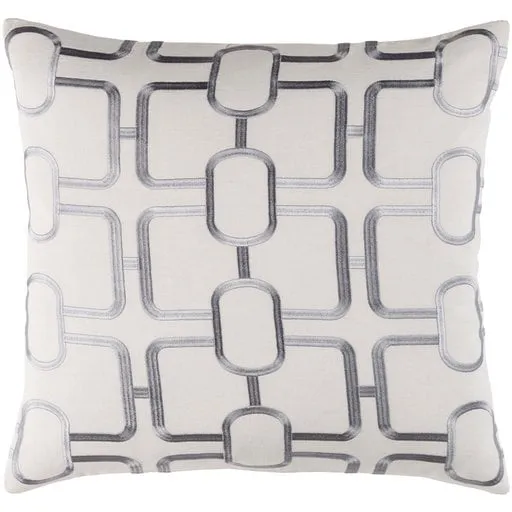 Lockhart LKH-002 18"L x 18"W Pillow Cover