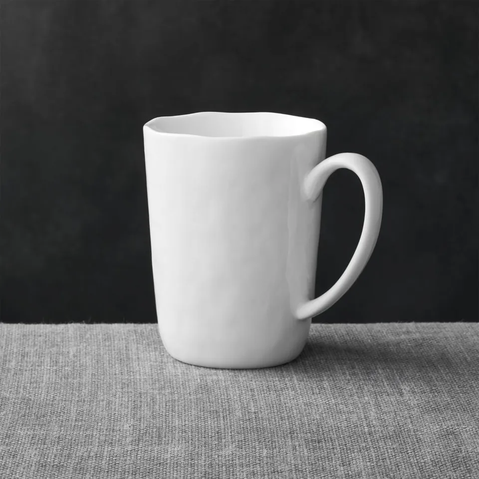 Mercer 14-oz. White Porcelain Mug