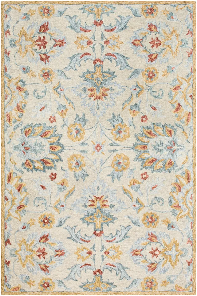 Panipat Brown Indoor 2' x 3' Handmade Rug