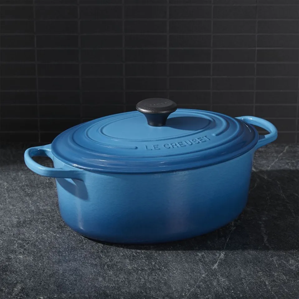 Le Creuset ® Signature 5-Qt. Marseille Enameled Cast Iron Oval Dutch Oven