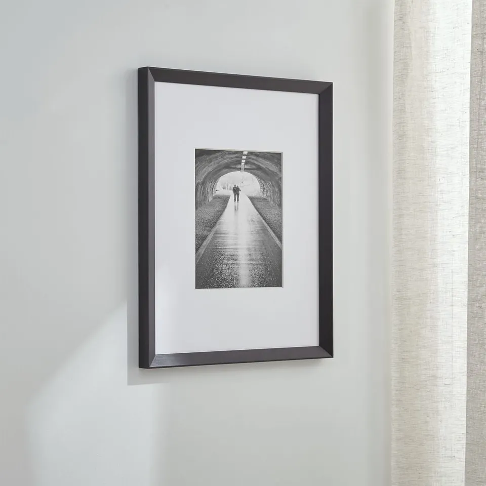 Icon Wood 8x10 Black Wall Picture Frame