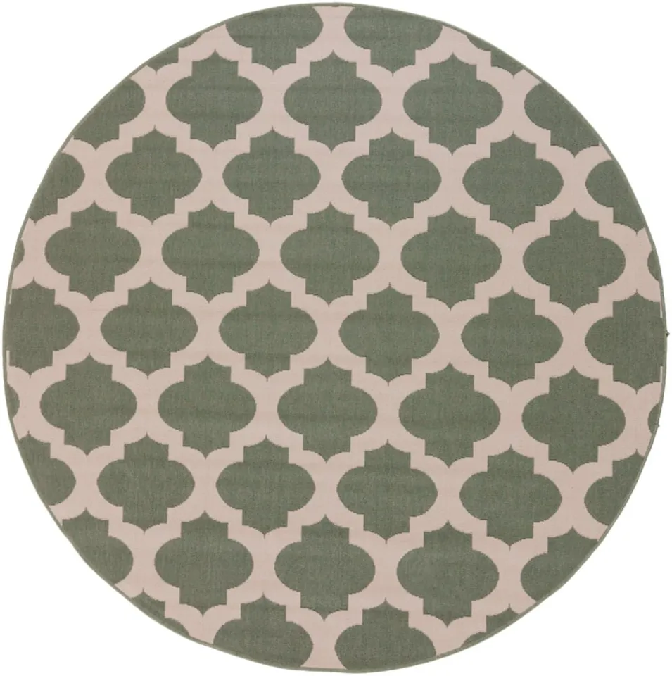Alfresco 7'3" Round Area Rug