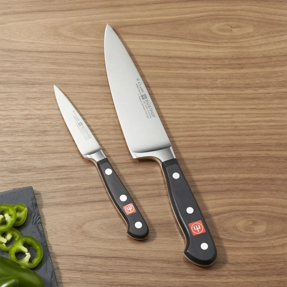 Wusthof ® Classic Black 2-Piece Prep Knife Set