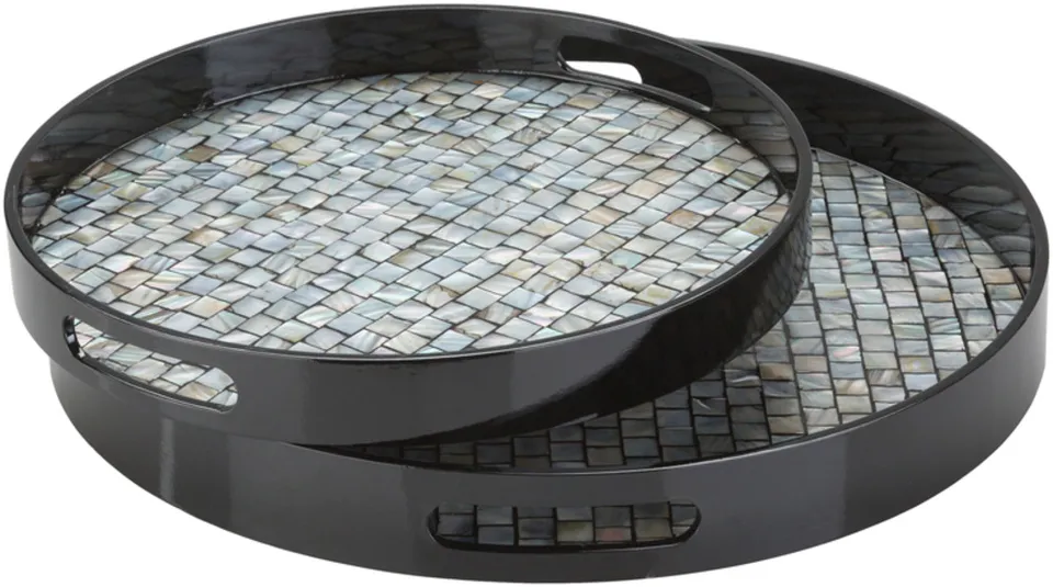 Arabela 18.1 x 18.1 x 2 Tray Set