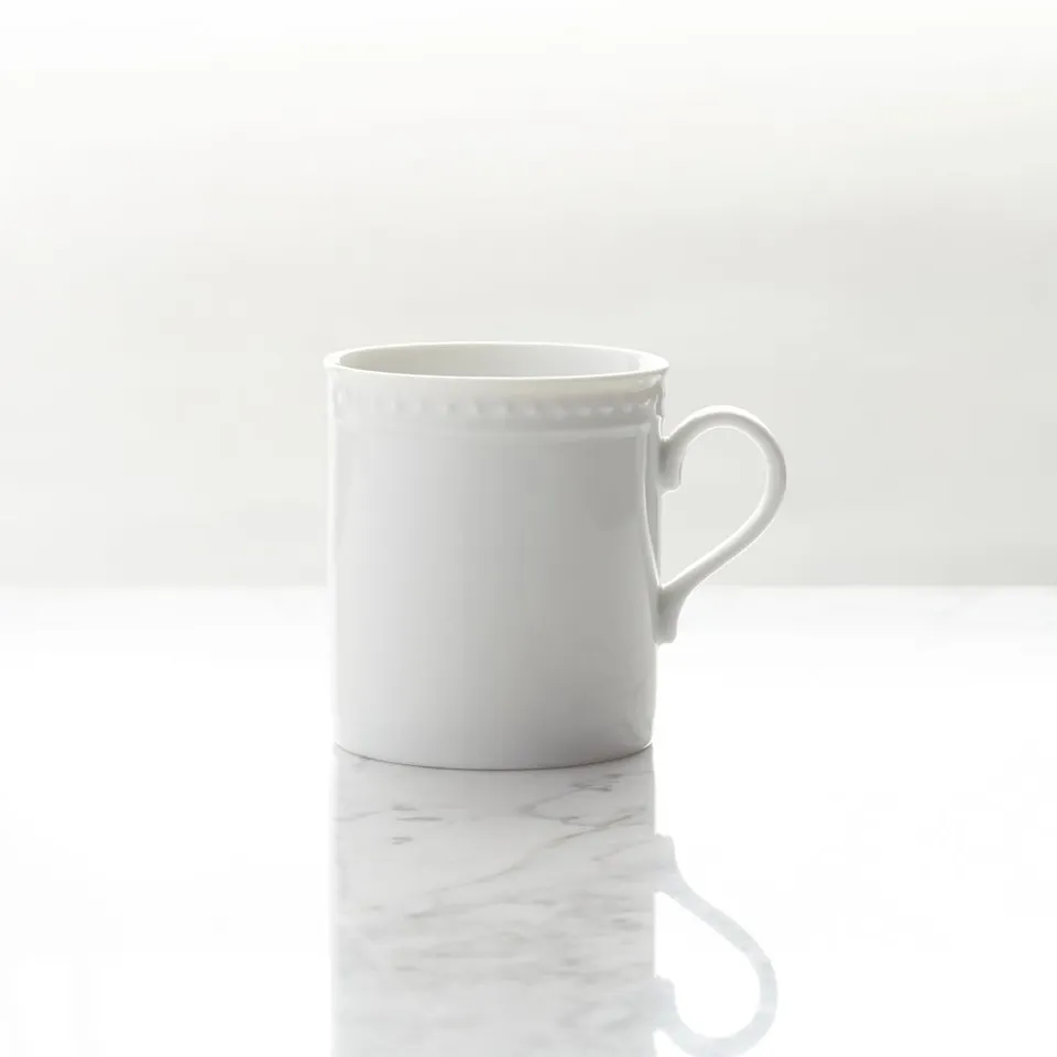 Staccato 8-oz. White Porcelain Cup