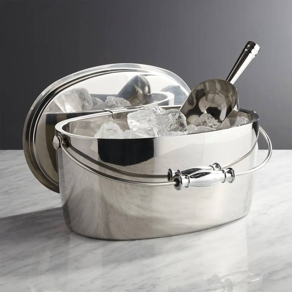 Crafthouse by Fortessa Oval Ice Bucket with Scoop