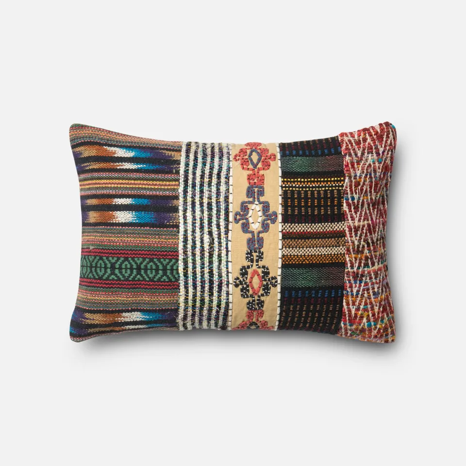 PILLOWS - MULTI - 13" X 21" Cover w/Down