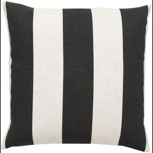 Simple Stripe JS-009 18"L x 18"W Polyester Filled Pillow