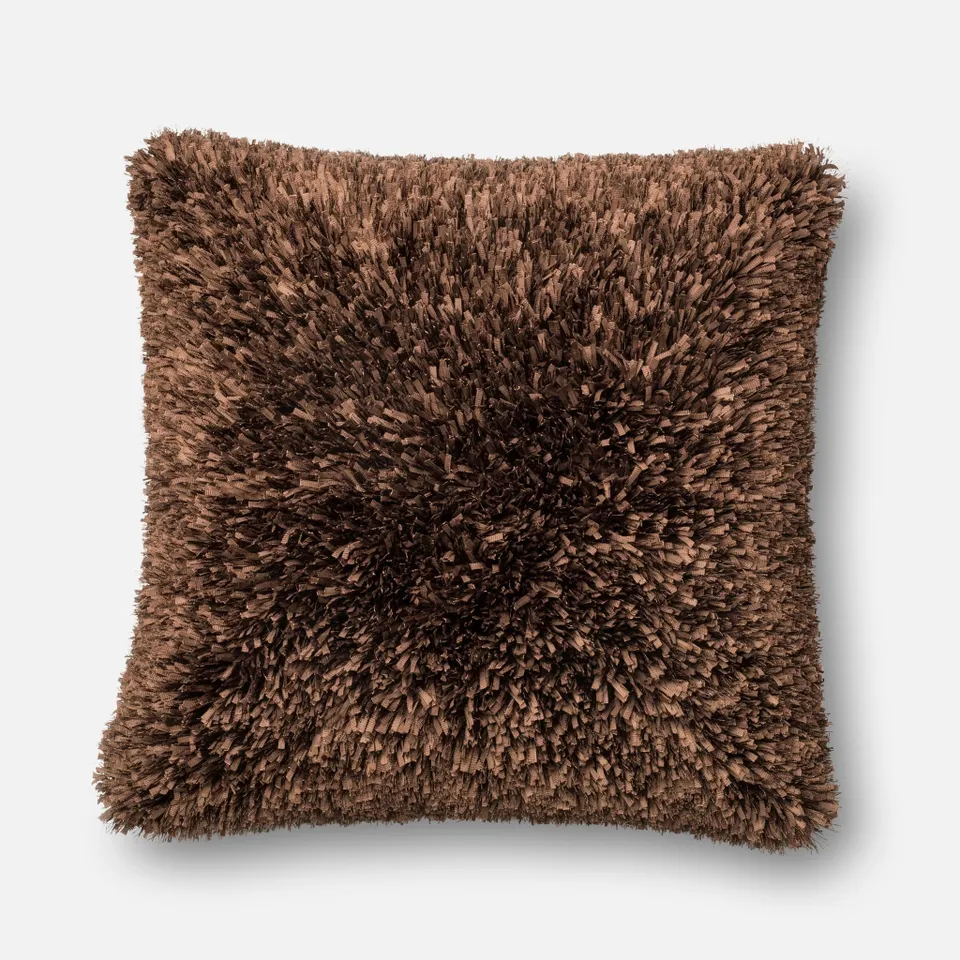 PILLOWS - BROWN - 22" X 22" Cover Only