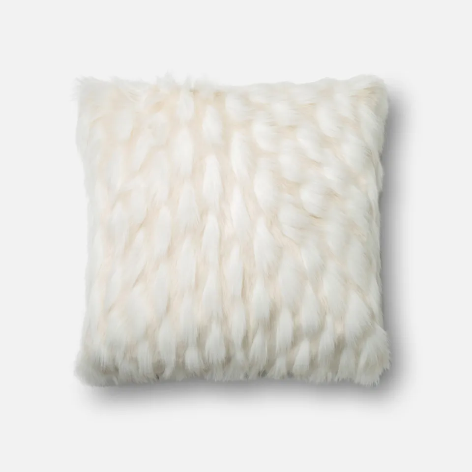 PILLOWS - WHITE - 22" X 22" Cover Only