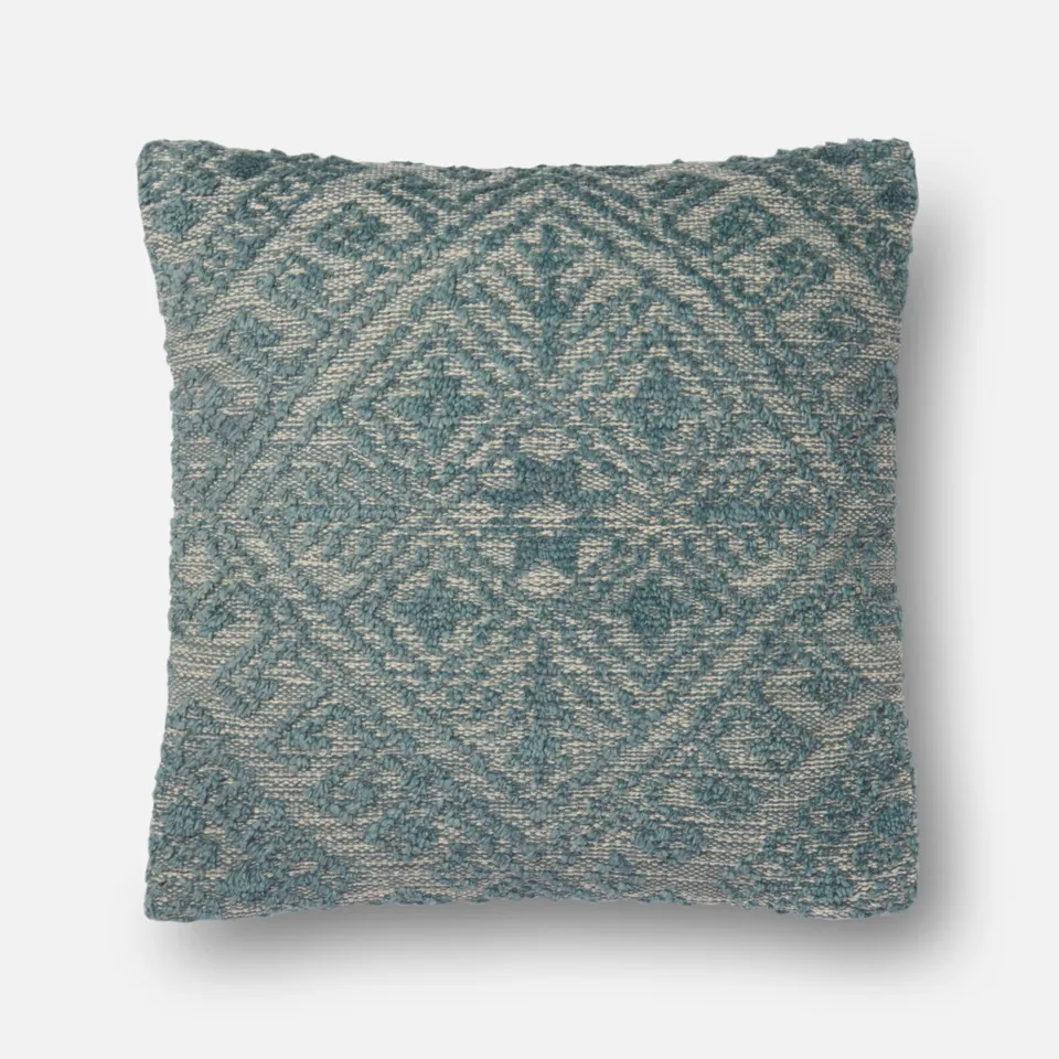 PILLOWS - BLUE - 22" X 22" Cover Only