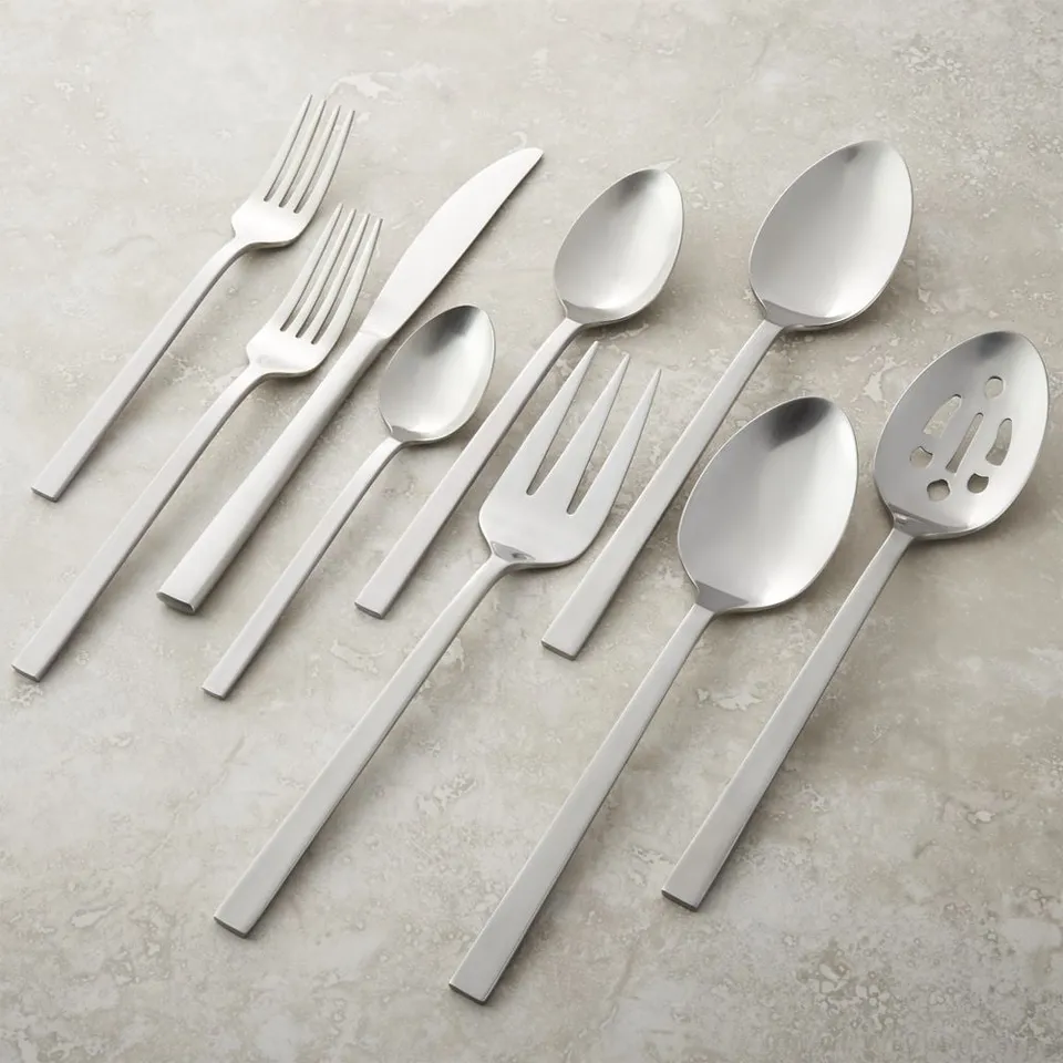 Hudson Satin 52-Piece Flatware Set