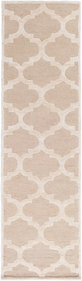 Arise Beige Indoor 2'3" x 10' Handmade Rug