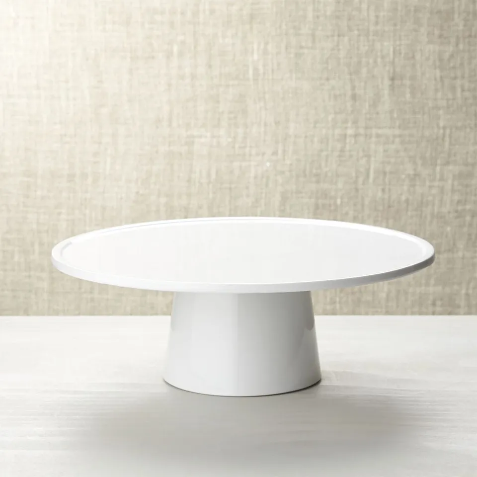 Aspen Porcelain Pedestal Cake Stand