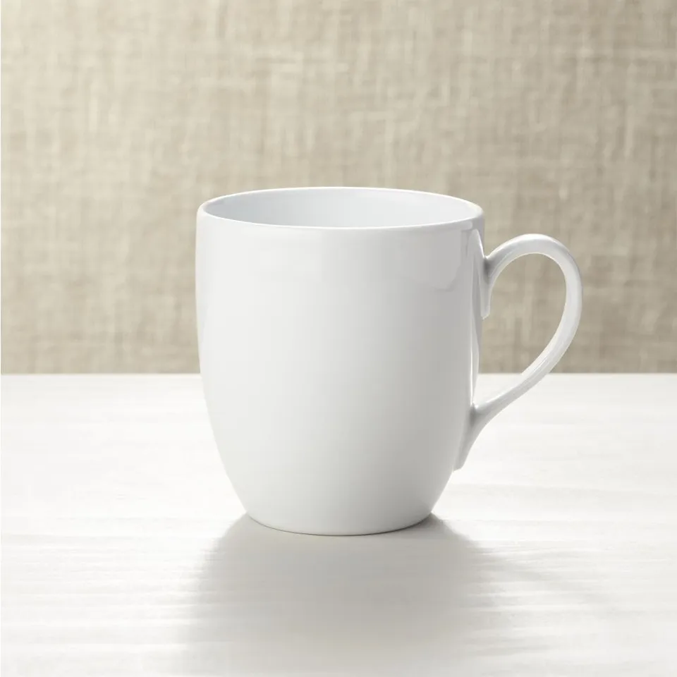 Aspen 15-oz. Porcelain White Mug